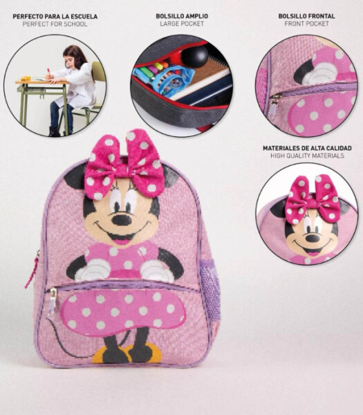 ДЕТСКА РАНИЦА MINNIE С ПАНДЕЛКА